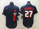 Jays 27 Vladimir Guerrero Jr. Navy Nike 2021 MLB All-Star Flexbase Jersey,baseball caps,new era cap wholesale,wholesale hats